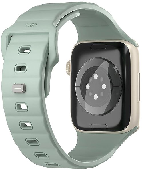 Armband Uniq Stride FKM für Apple Watch 42/41/40mm Iceplant green ...