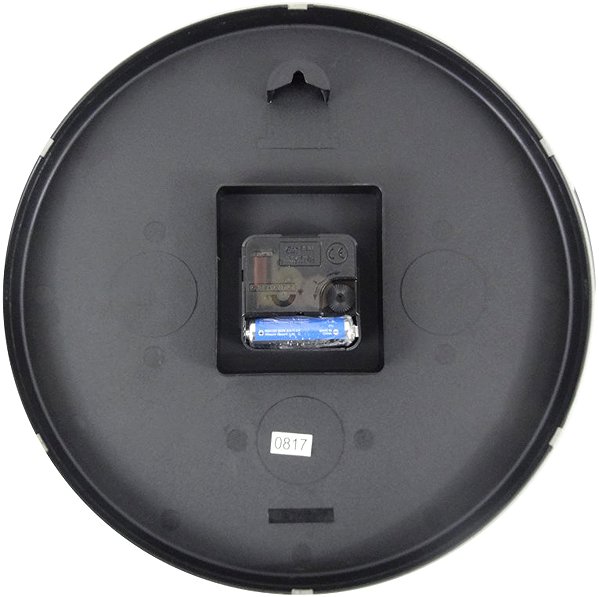 Wall Clock Unilux Pop silver ...