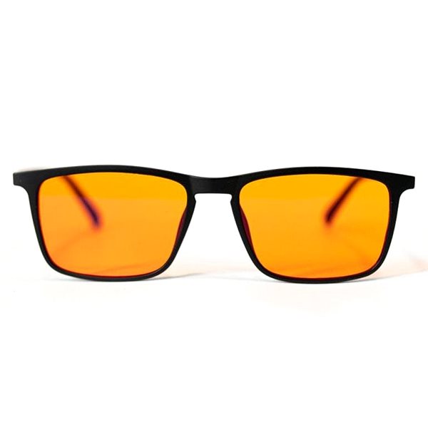 Brýle na počítač SLEEP-3R stylové brýle proti modrému a zelenému světlu - oranžové ...