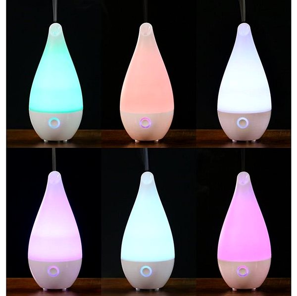 Aroma diffuser DIFÚ Ambient aroma diffuser and humidifier, white Features/technology