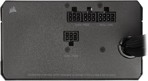 PC zdroj Corsair CX550M (2021) Možnosti pripojenia (porty)
