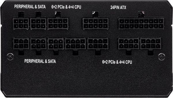 PC zdroj Corsair RM750 Možnosti pripojenia (porty)