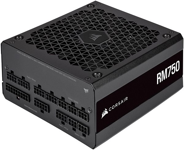 PC Power Supply Corsair RM750 (2021) Lateral view