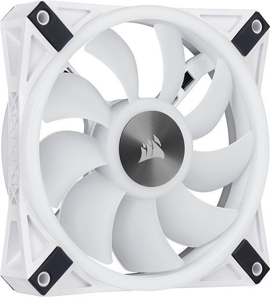 PC Fan Corsair iCUE QL120 RGB, 120mm, White Lateral view