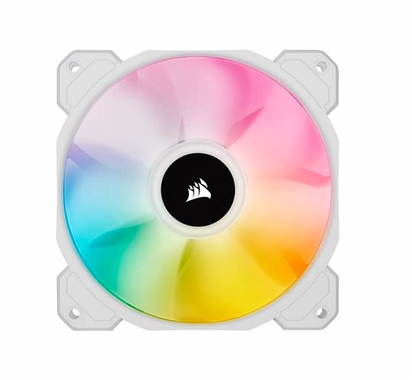 PC Fan Corsair iCUE SP120 RGB ELITE White Screen