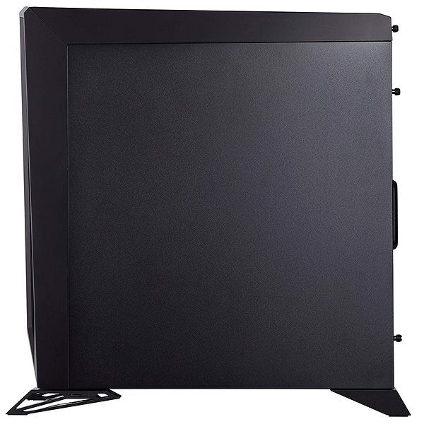 PC skrinka Corsair SPEC-OMEGA RGB Carbide Series čierna Bočný pohľad