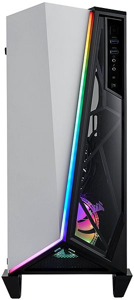 PC skrinka Corsair SPEC-OMEGA RGB Carbide Series biela Screen