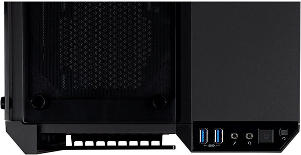 PC skrinka Corsair Crystal Series 280X RGB Tempered Glass čierna Možnosti pripojenia (porty)