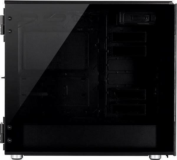 PC Case Corsair Carbide Series 678C Tempered Glass, Black Lateral view