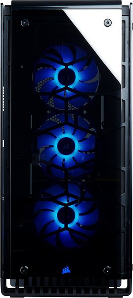 Számítógépház Corsair Crystal Series 570X RGB Mirror - fekete Képernyő