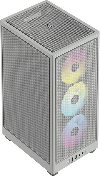 PC skrinka Corsair iCUE 2000D RGB AIRFLOW White ...