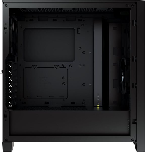 PC Case Corsair 4000D AIRFLOW Tempered Glass Black Lateral view