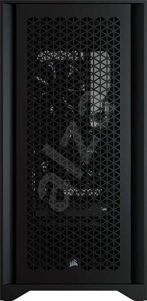 Számítógépház Corsair 4000D AIRFLOW Tempered Glass Black for Alza PC Képernyő