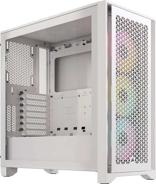 PC skrinka Corsair iCUE 4000D RGB AIRFLOW True White ...