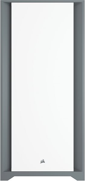 PC-Gehäuse Corsair 5000D Tempered Glass White Weiss Screen