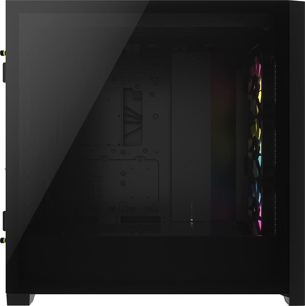 PC-Gehäuse Corsair iCUE 5000D RGB AIRFLOW Black Anschlussmöglichkeiten (Ports)