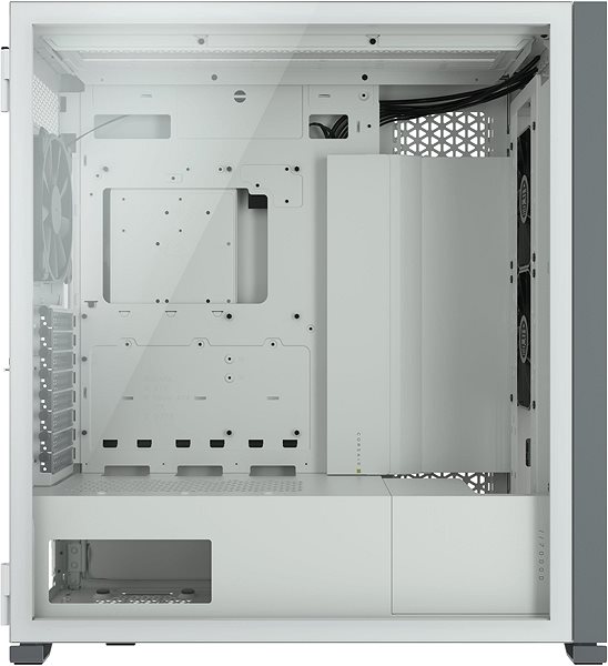 PC Case Corsair 7000D AIRFLOW, White Lateral view