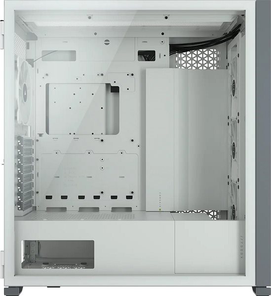 PC Case Corsair iCUE 7000X RGB, White Lateral view