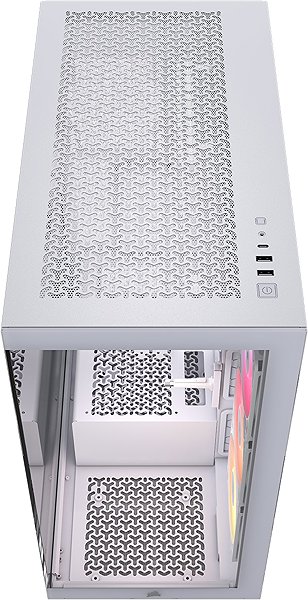 Corsair 3500X RS-R ARGB White PC case.