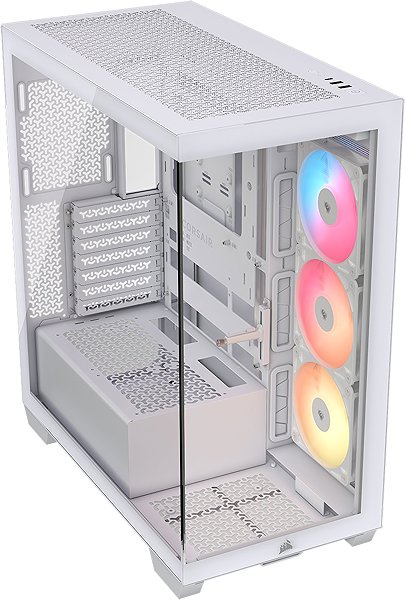 Corsair 3500X RS-R ARGB White PC case.