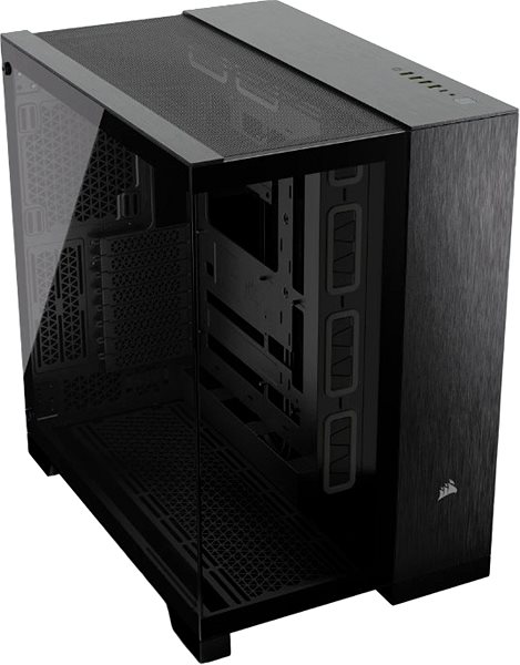 PC Case Corsair 6500X Black/Obsidian Aluminum ...