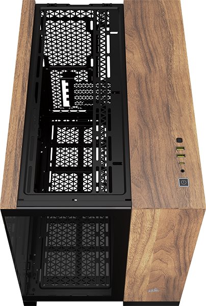 PC Case Corsair 2500X Black/Walnut Wood ...