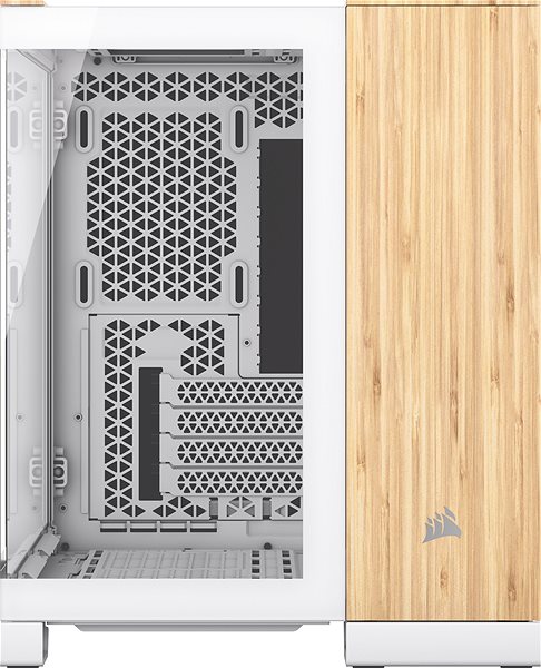PC Case Corsair 2500X White/Bamboo Wood ...