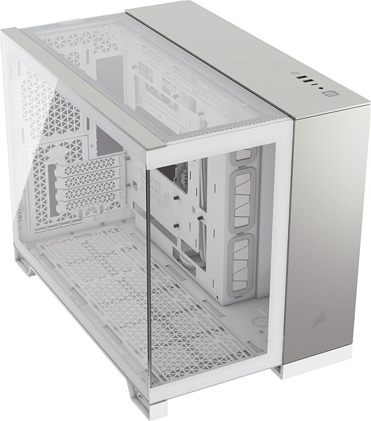 PC Case Corsair 2500X White/Satin Gray Aluminum ...