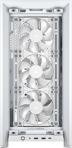 Corsair FRAME 4000D RS White PC case.