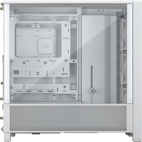 Corsair FRAME 4000D RS White PC case.