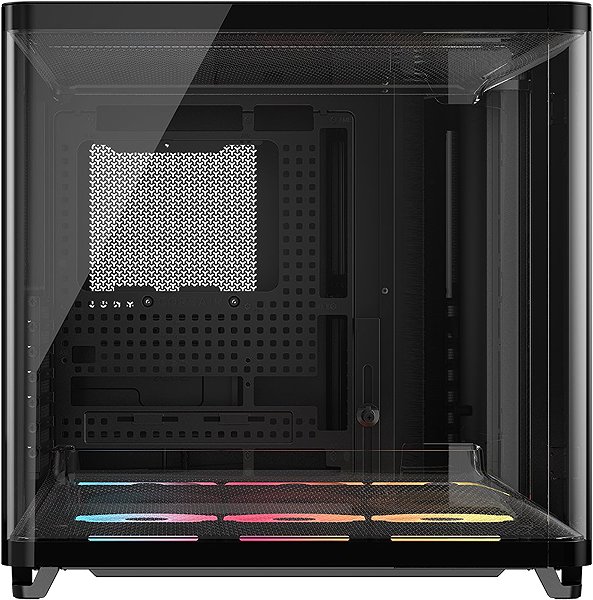 PC Case CORSAIR AIR 5400 LX-R RGB iCUE LINK Black ...