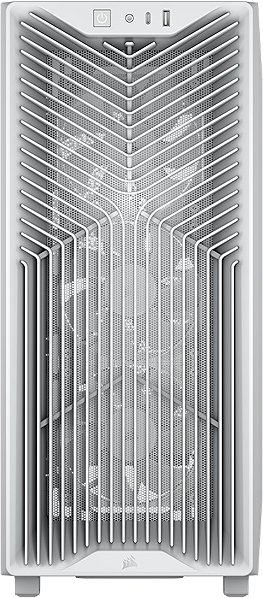 Corsair 3200D RS White PC case.