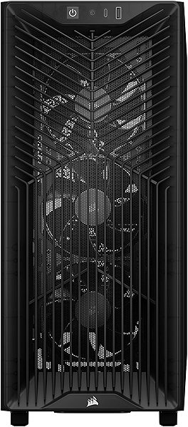 Corsair 3200D RS Smoke computer case.