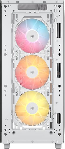 Corsair 3200D RS ARGB White computer case.