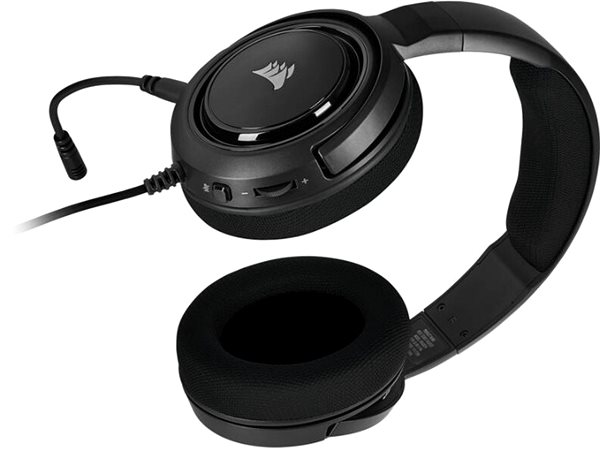 Gaming Headphones CORSAIR HS35 STEREO Carbon Back page
