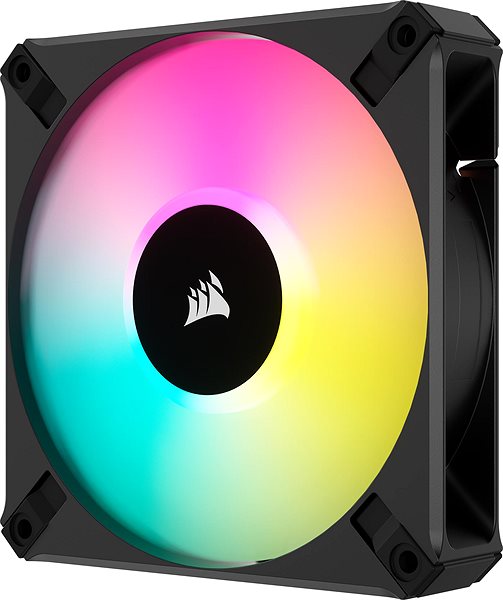 Ventilátor do PC Corsair iCUE AF120 RGB ELITE Triple Pack Black + Lightning Node Core Black ...