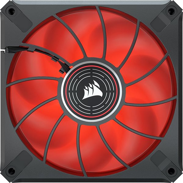 PC Fan Corsair ML120 LED ELITE Black (Red LED) Back page