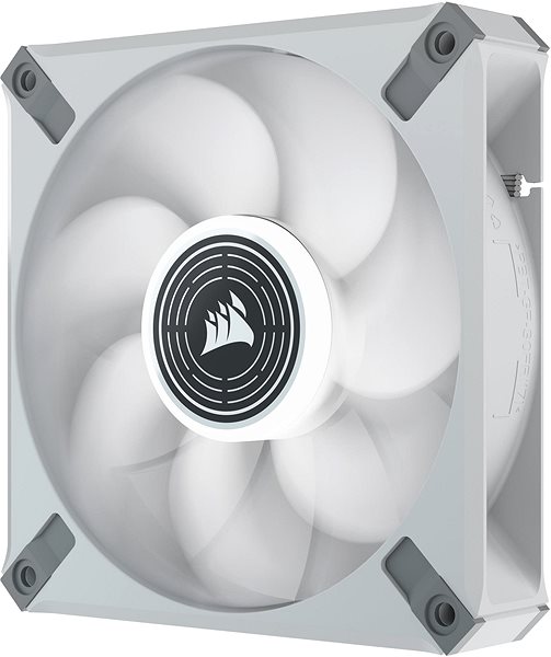 Számítógép ventilátor Corsair ML120 LED ELITE White (White LED) Oldalnézet
