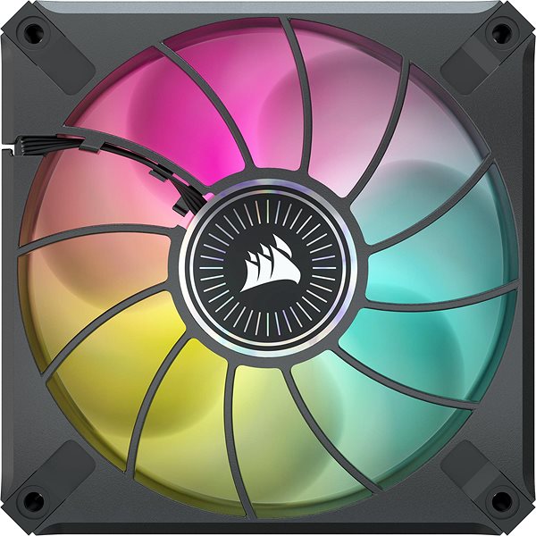 PC Fan Corsair ML120 RGB ELITE Black Triple Pack + Lightning Node Core Back page