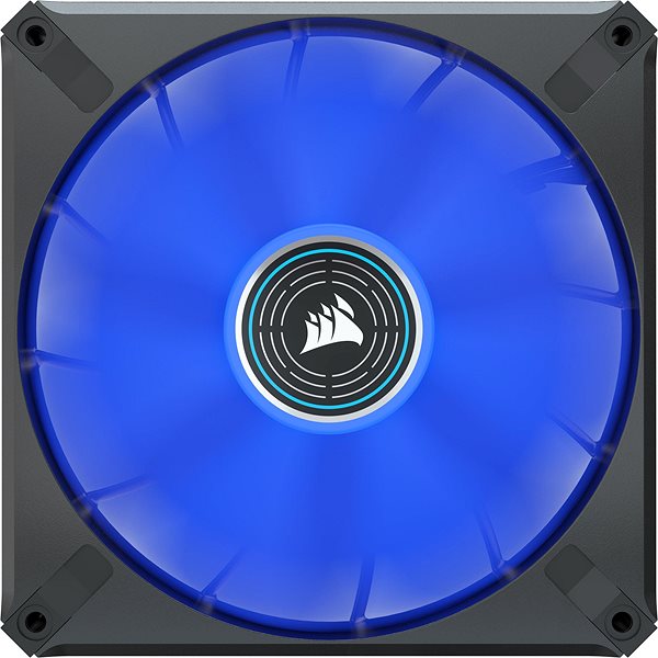 Számítógép ventilátor Corsair ML140 LED ELITE Black (Blue LED) Képernyő
