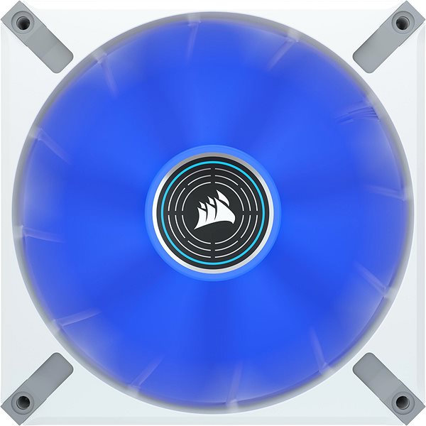 Ventilátor do PC Corsair ML140 LED ELITE White (Blue LED) Screen