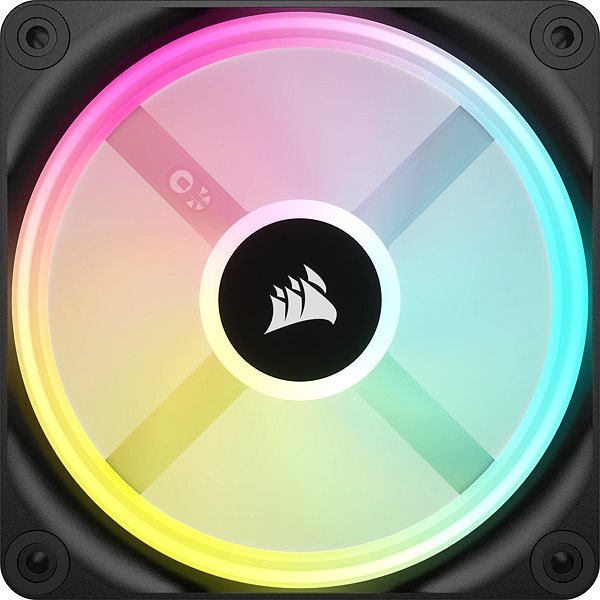 Ventilátor do PC Corsair iCUE LINK QX120 RGB Fans Starter Kit ...