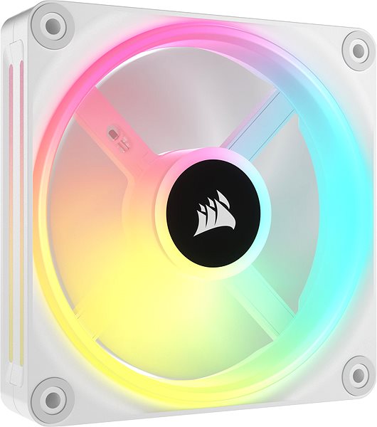 Ventilátor do PC Corsair iCUE LINK QX120 RGB Fans Starter Kit – White ...