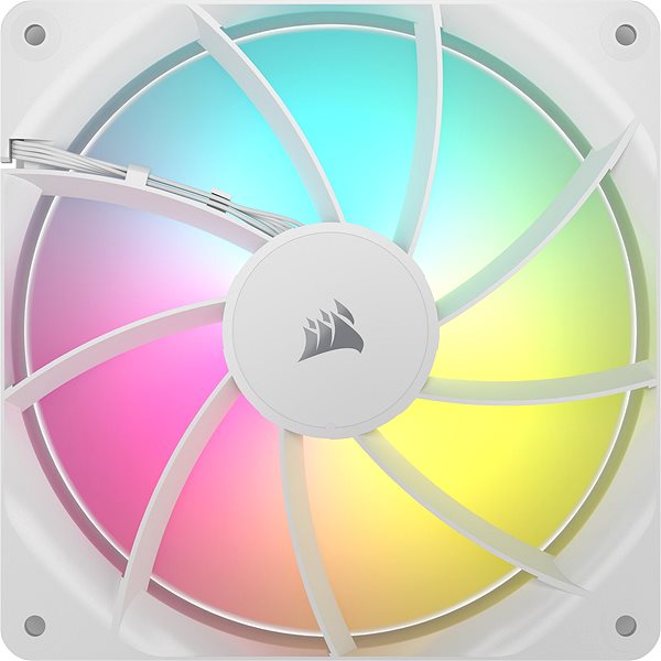 PC ventilátor Corsair RS140 ARGB White ...