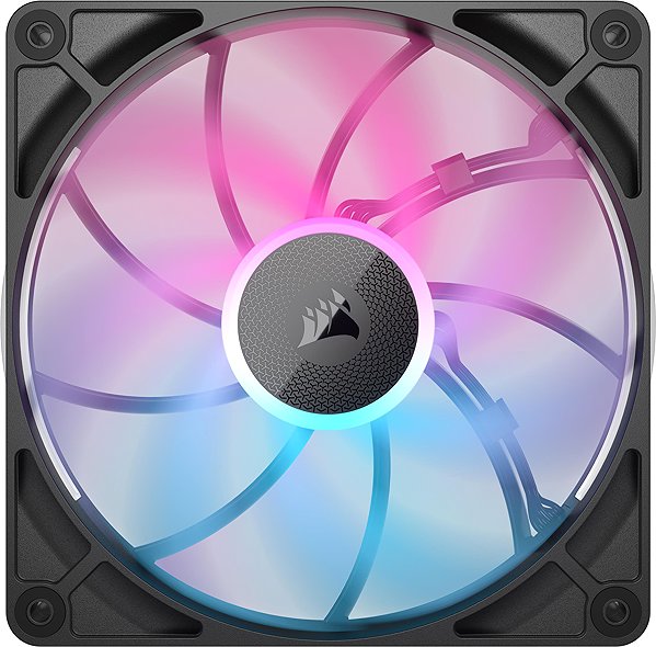 PC Fan Corsair iCUE LINK RX140 RGB MAX Black Dual Fan Kit ...