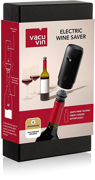 Boros dugó VACU VIN USB elektromos, borosüveghez ...