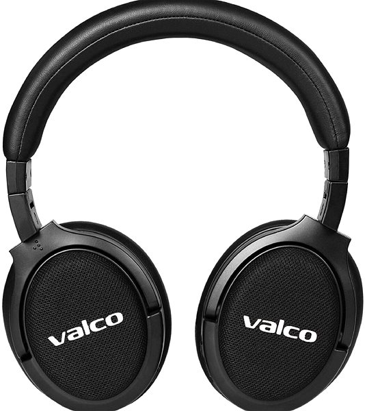 Bezdrôtové slúchadlá Valco VMK20 ANC Headphones Black Screen