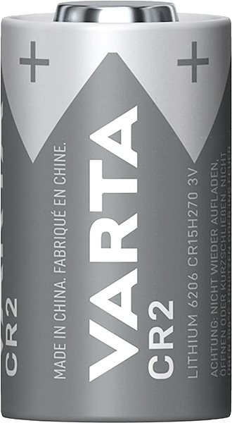 Baterie pro fotoaparát VARTA speciální lithiová baterie Photo Lithium CR2 1ks ...