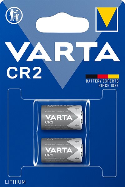 Fényképezőgép akkumulátor VARTA speciális lítium akkumulátor Photo Lithium CR2 2 db ...
