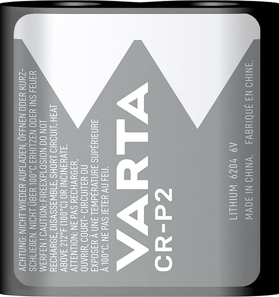 Kamera-Akku VARTA Spezial-Lithium-Batterie Photo Lithium CR-P2 1 Stück ...